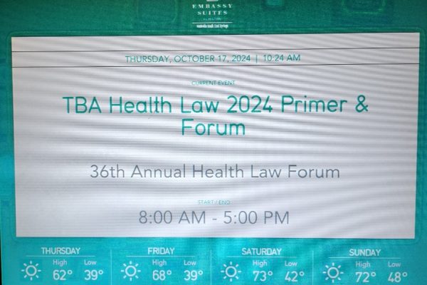 Fiegel & Associates attended the TBA Health Law Forum October 2024